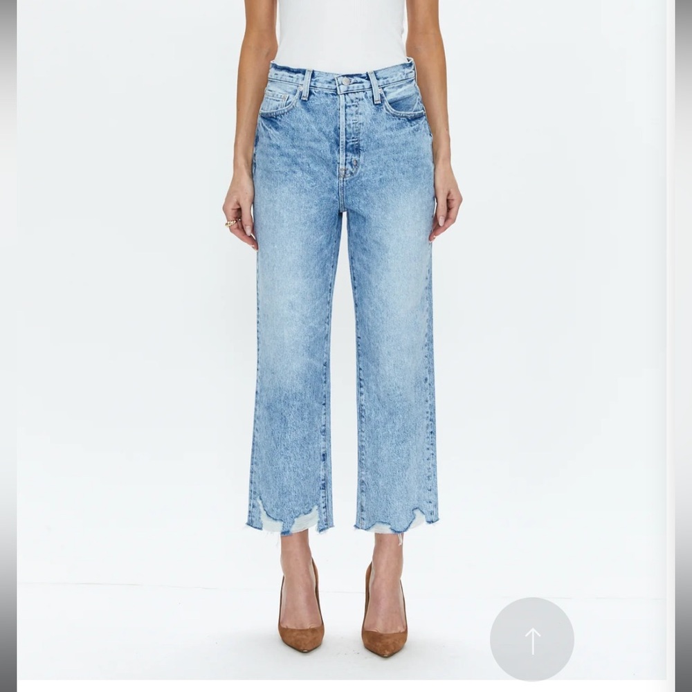 Pistola Cassie Super High Rise Straight Crop